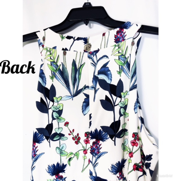 SOLD Tommy Hilfiger Print Sleeveless A-Line Dress - Picture 4 of 8